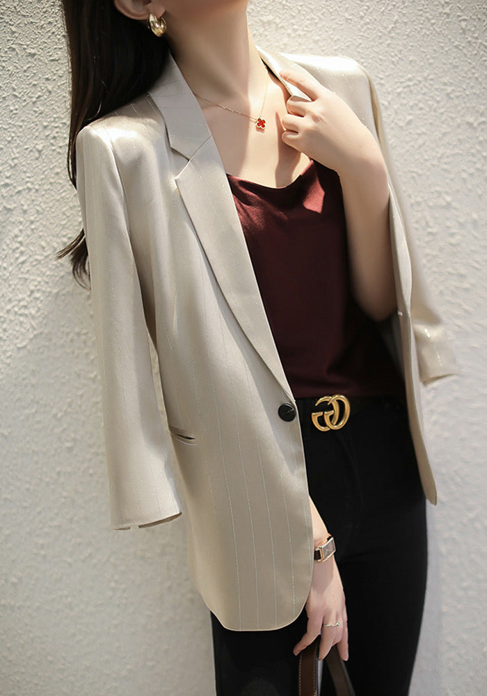 Damen Elegante und vielseitige Blazerjacke Echoarchiv