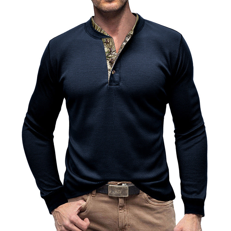 Herren Langarm Shirt mit modernem Kragen Echoarchiv