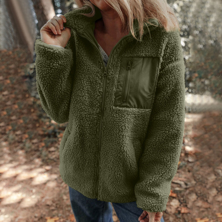 Damen Jacke mit hochabschließendem Kragen und praktischer Brusttasche Echoarchiv