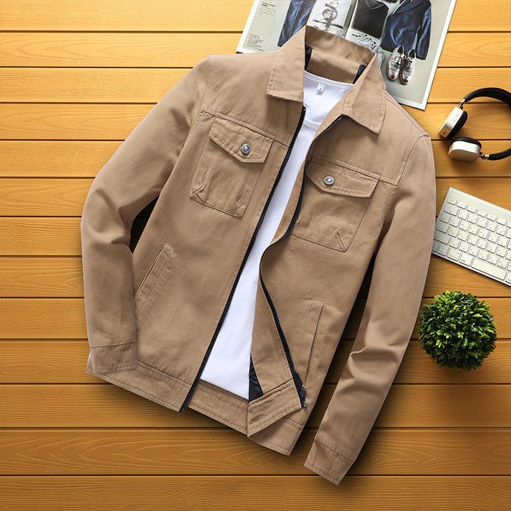 Herren stilvolle Multifunktionsjacke mit praktischen Taschen Echoarchiv
