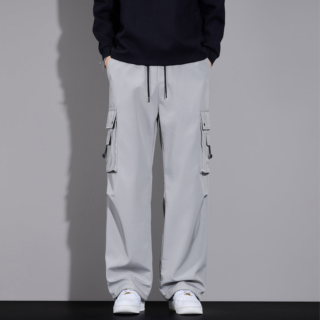 Herren Cargo-Hose im Loose-Fit mit Multifachtaschen und Tunnelzugbund Echo Archiv