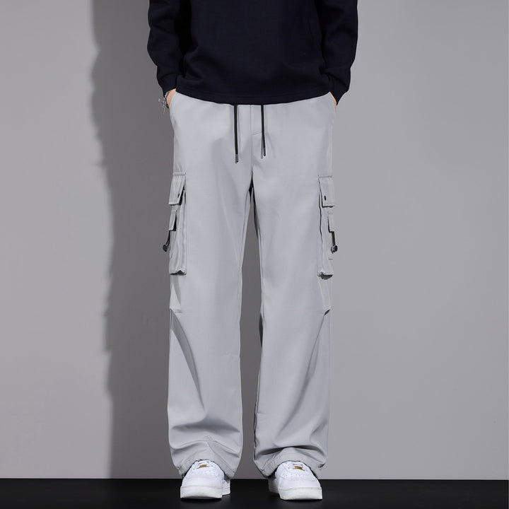 Herren Cargo-Hose im Loose-Fit mit Multifachtaschen und Tunnelzugbund Echo Archiv