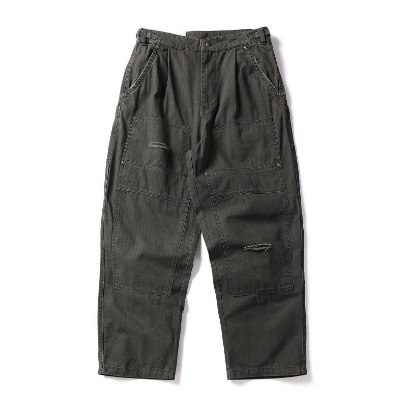 Herren Utility-Cargo-Hose im Baggy‑Workwear‑Stil Echo Archiv