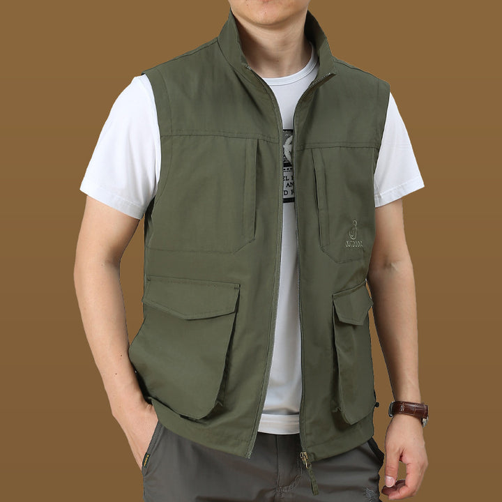 Herren Multifunktionale Outdoor-Weste Echo Archiv