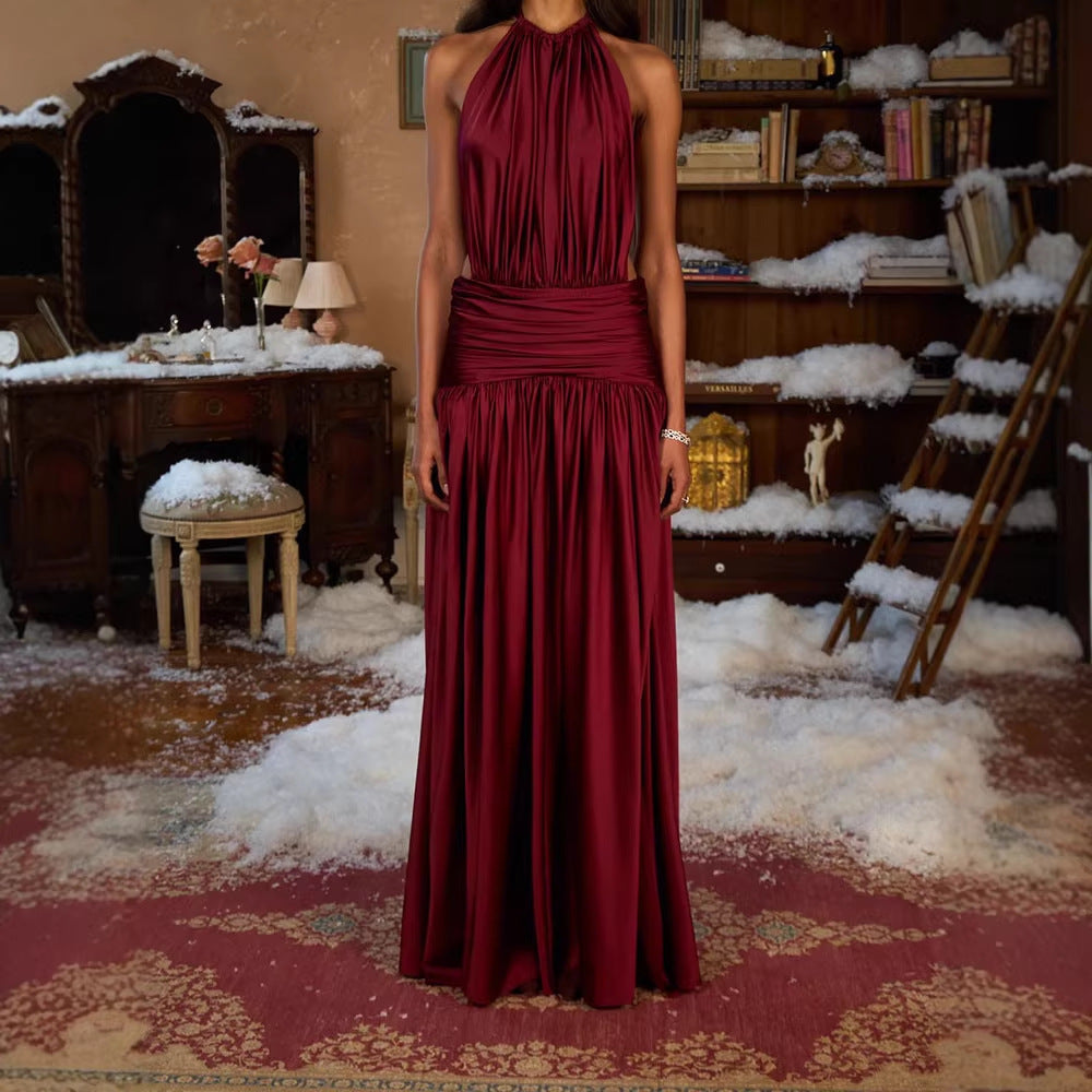 Damen Elegantes Abendkleid mit Raffung Echo Archiv