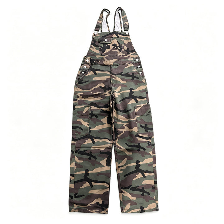 Herren Modische Camouflage Latzhose Echoarchiv