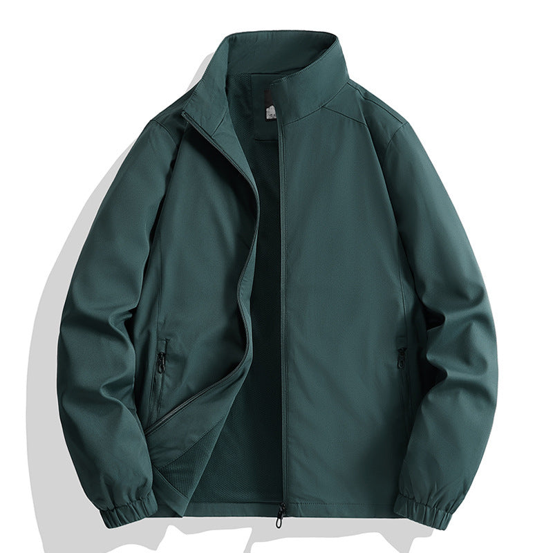 Herren Leichte Sportjacke mit hohem Kragen Echo Archiv 1787797825