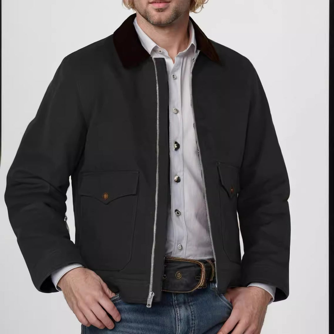 Herren moderne Utility-Jacke mit praktischen Taschen und robustem Außenmaterial Echoarchiv