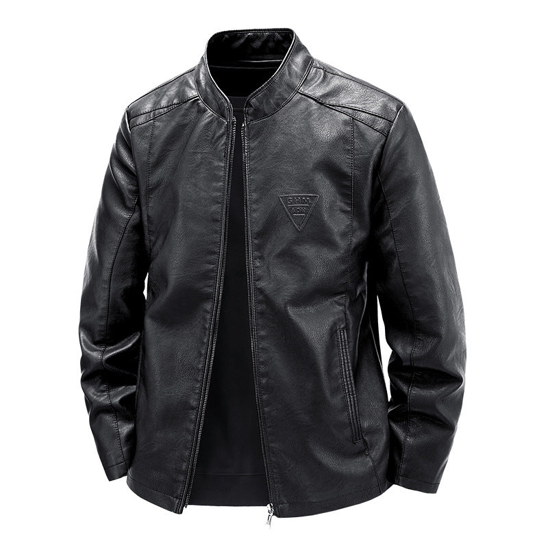 Herren Hochwertige Kunstlederjacke Echo Archiv