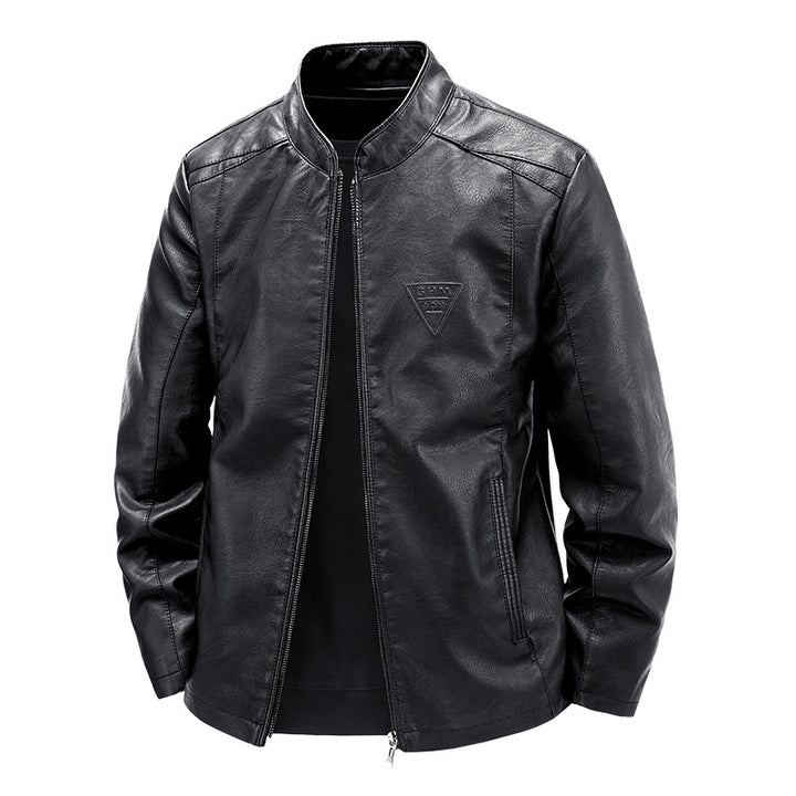 Herren Hochwertige Kunstlederjacke Echo Archiv