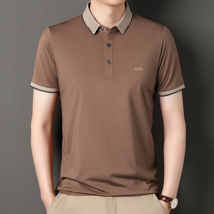 Herren sportliches Polo-Shirt mit modischem Kragen Echoarchiv
