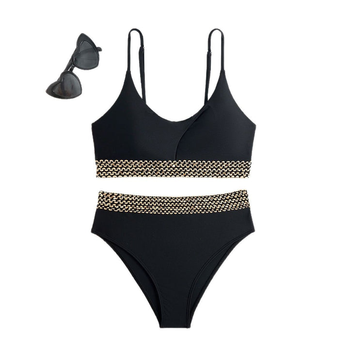 Damen Bikiniset mit kreativem Bund Echo Archiv