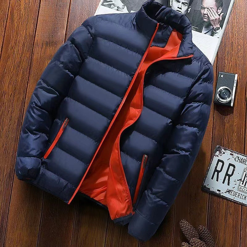 Herren nan gesteppte Thermojacke mit hohem Stehkragen und wasserabweisender Außenhülle Echo Archiv
