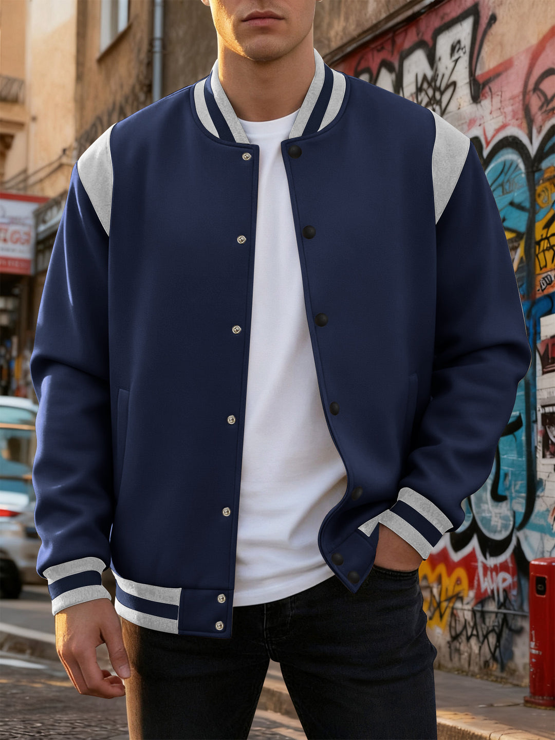 Herren Baseballjacke Echoarchiv
