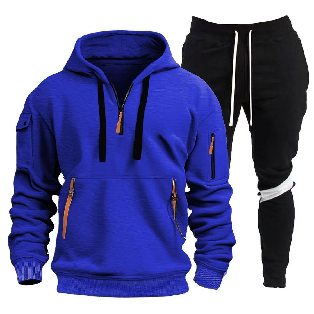 Herren Sportliche Hoodie- und Jogginghosen Kombination Echoarchiv