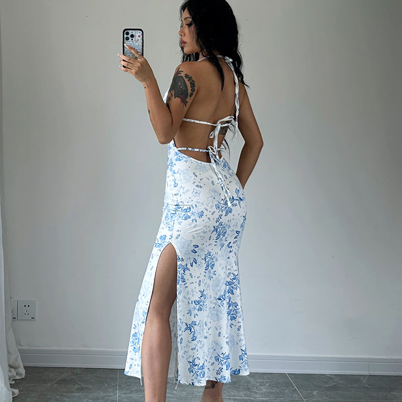 Damen Maxikleid mit floralem Muster Echo Archiv