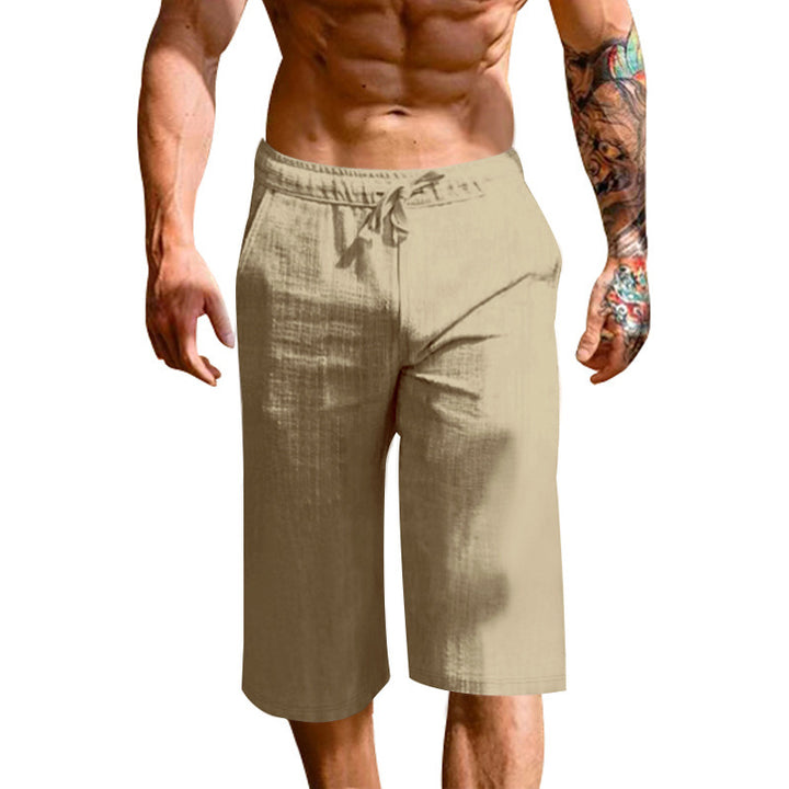 Herren bequeme Sport-Shorts mit elastischem Bund und verstellbarem Kordelzug Echoarchiv