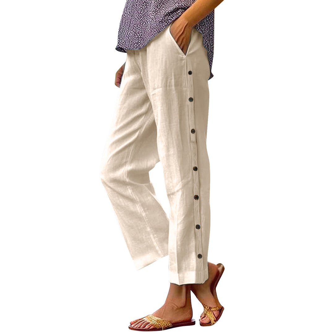 Damen Luftige Leinenhose Echo Archiv