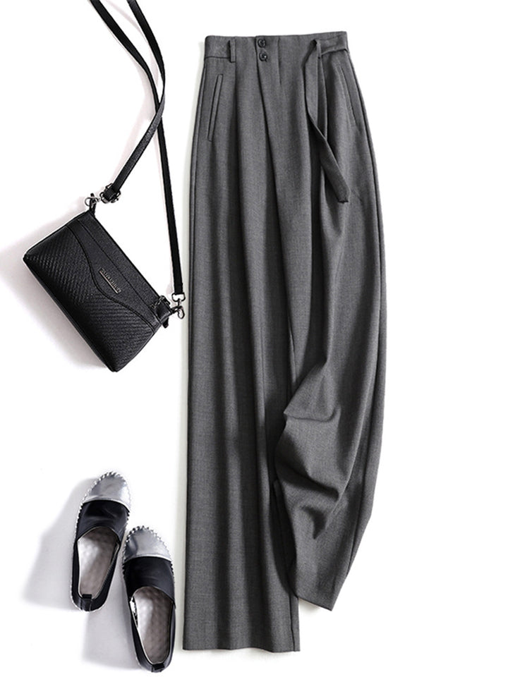 Damen Elegante und bequeme High-Waist-Hose Echoarchiv