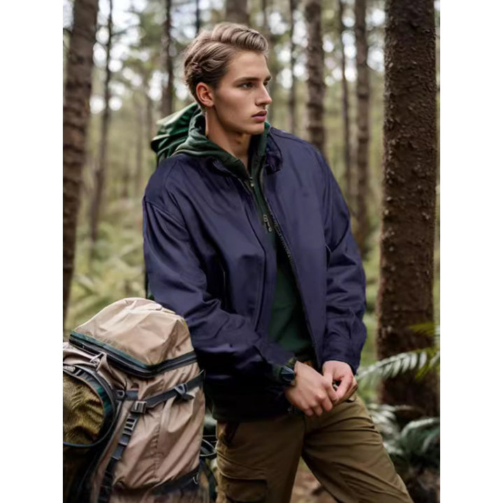 Herren sportliche Windjacke Echoarchiv