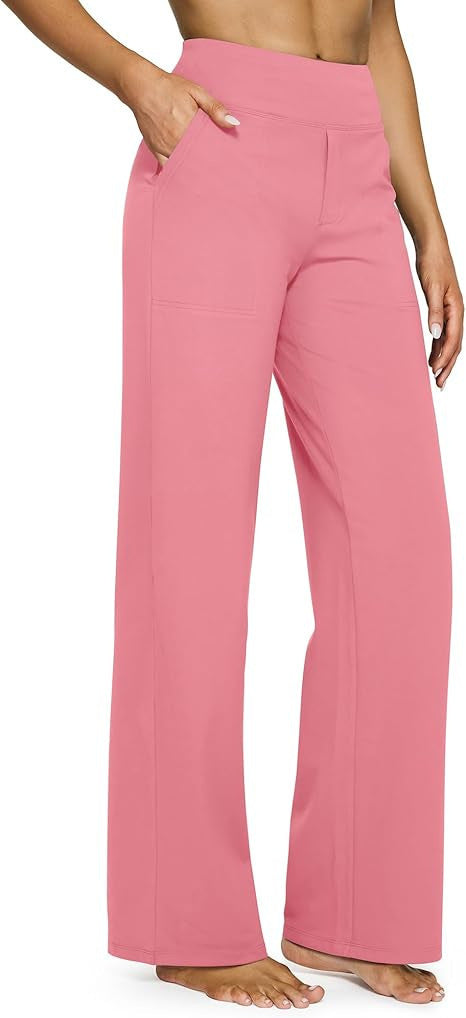 Damen Weitgeschnittene Lounge-Hose mit elastischem Bund Echoarchiv