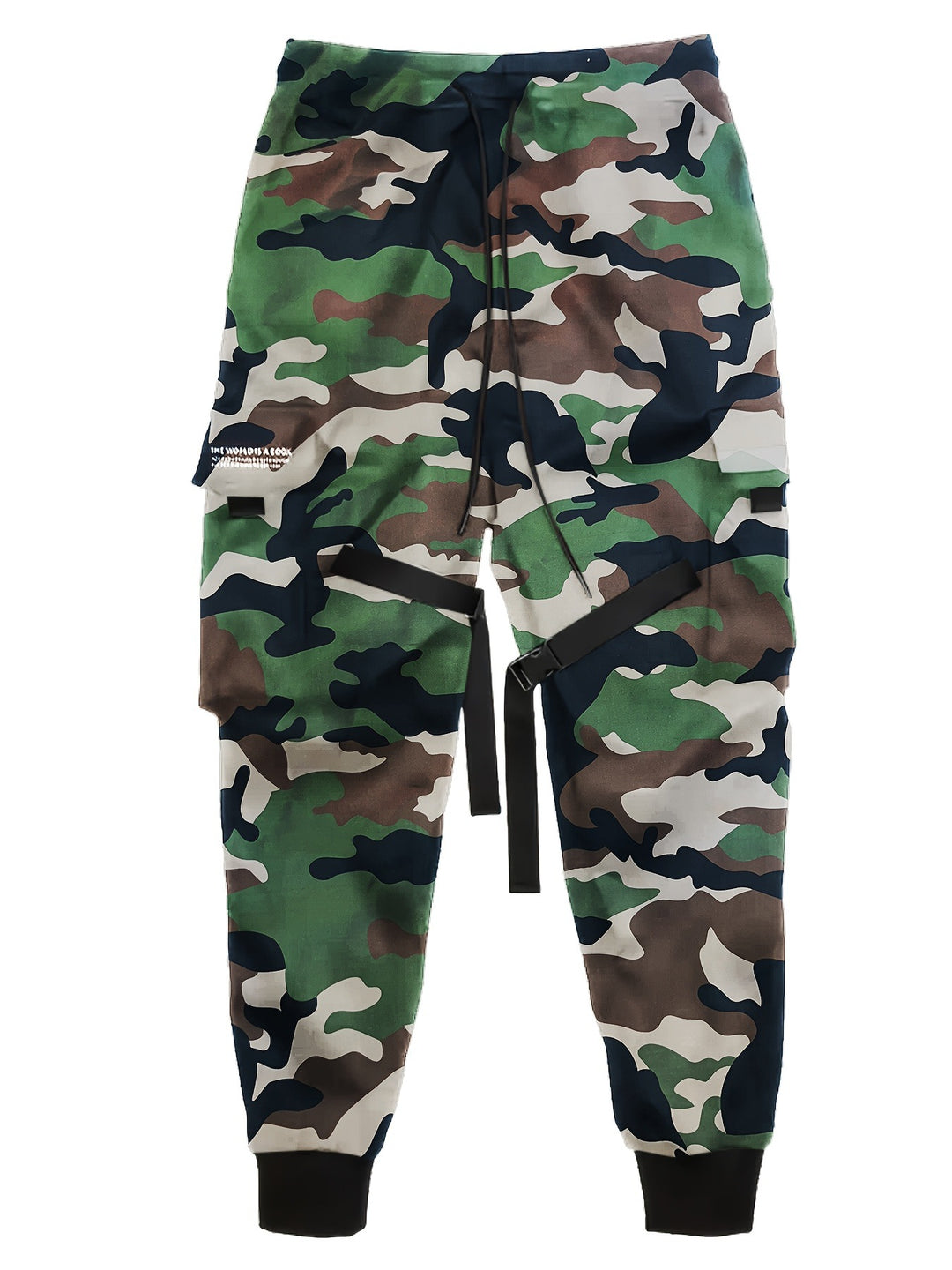 Herren Utility‑Cargo‑Jogginghose mit elastischem Bund, verstellbaren Beinriemen & Multifachtaschen Echo Archiv