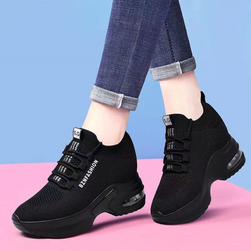 Damen Sportliche Dämpfungs Sneakers Echoarchiv
