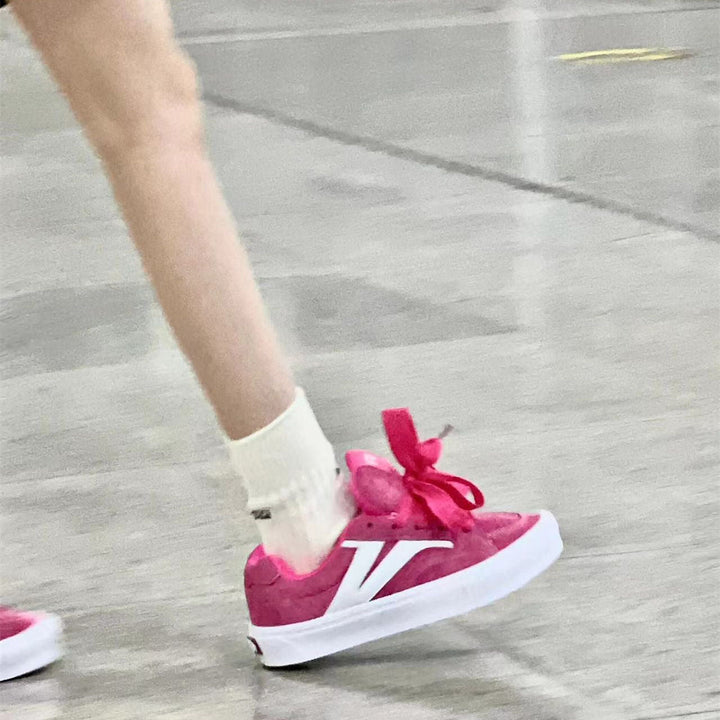 Damen Sneakers mit dekorativen Schleifen und komfortabler Sohle Echo Archiv
