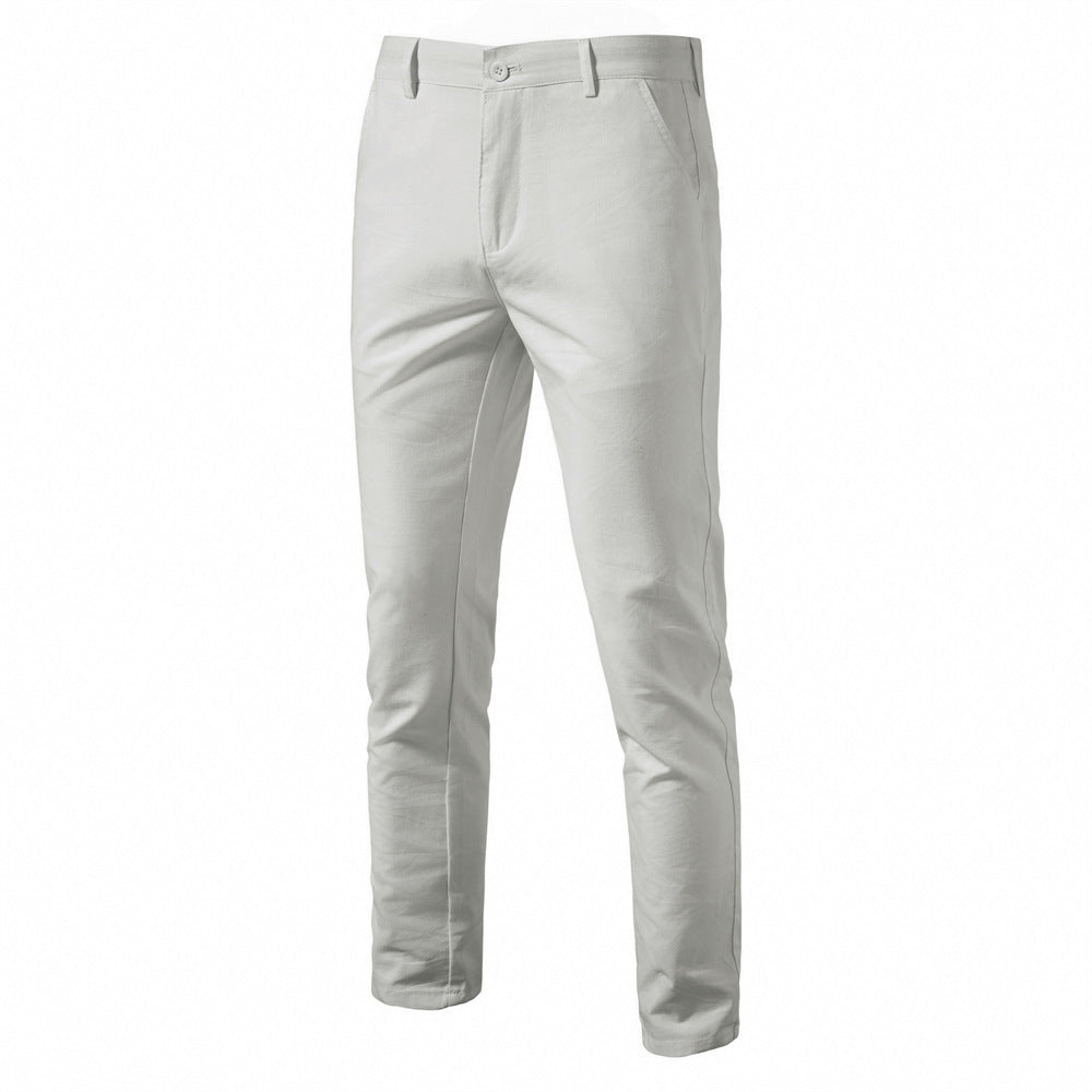 Herren Chinohose mit bequemer Passform und elastischem Bund Echoarchiv
