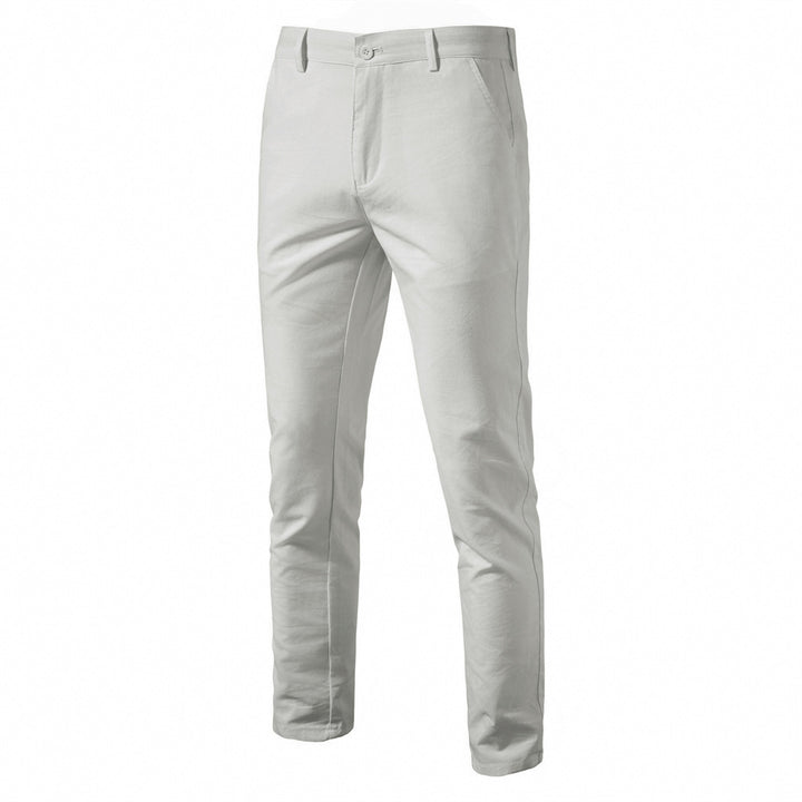 Herren Chinohose mit bequemer Passform und elastischem Bund Echoarchiv