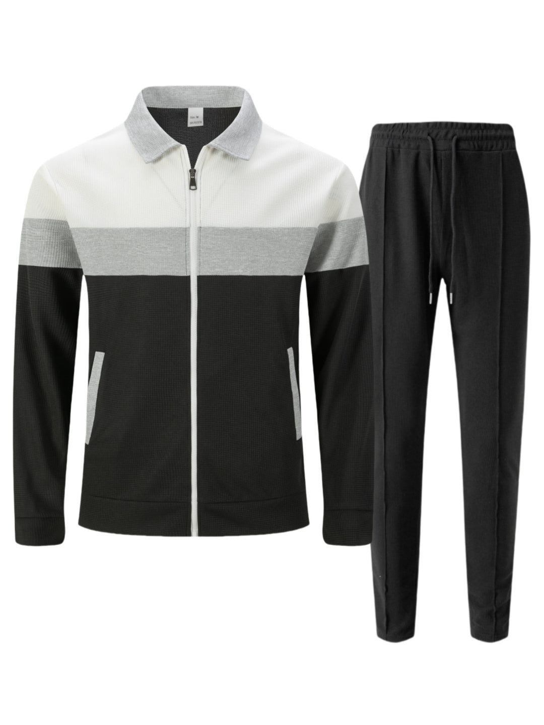 Herren Sportliches Trainingsanzug-Set mit atmungsaktivem Material und funktionellen Taschen Echoarchiv