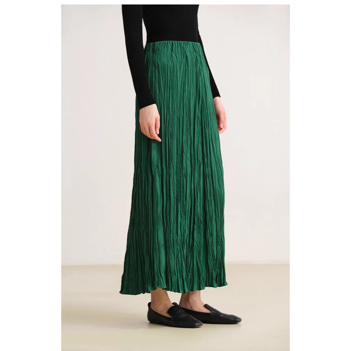 Damen Eleganter, schwingender Maxirock Echoarchiv