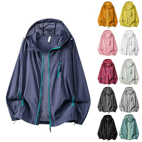 Damen Leichte Outdoor-Jacke mit praktischen Reißverschlusstaschen – Célinea