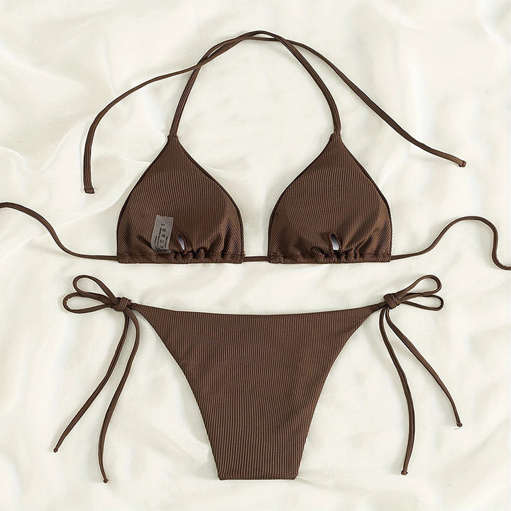 Damen Triangel-Bikini mit verstellbaren Trägern und charmantem Design Echo Archiv