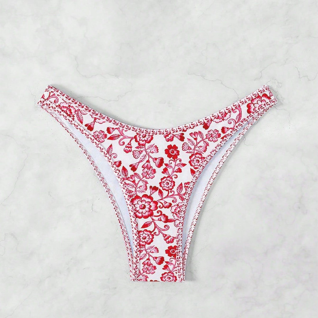 Damen Leopardenmuster Bikini-Set mit verstellbaren Trägern – Maréssa