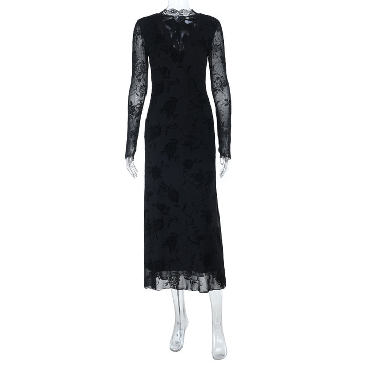 Damen elegantes und figurbetontes Abendkleid Echo Archiv
