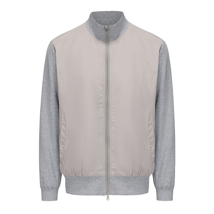 Herren elegante und funktionale Jacke mit Stehkragen und mehreren Taschen Echoarchiv