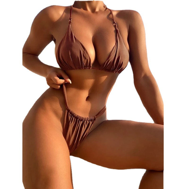 Damen Triangel-Bikini mit hohem Beinausschnitt Echo Archiv
