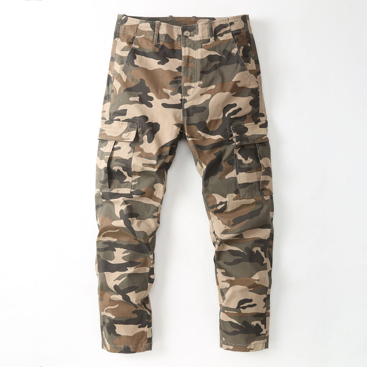 Herren Cargohose mit Tarnmuster und mehreren Utility-Taschen Echoarchiv