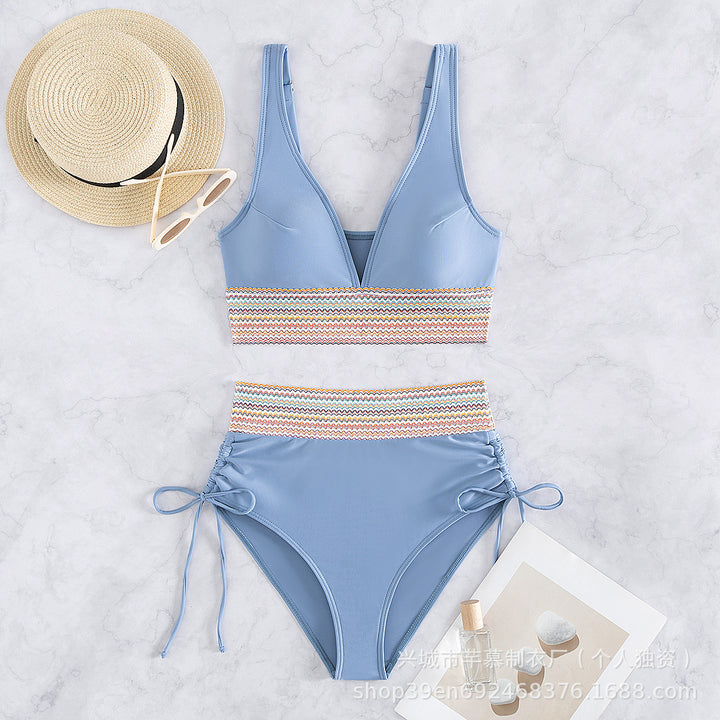 Damen Hochgeschnittener Sportbikini Echo Archiv