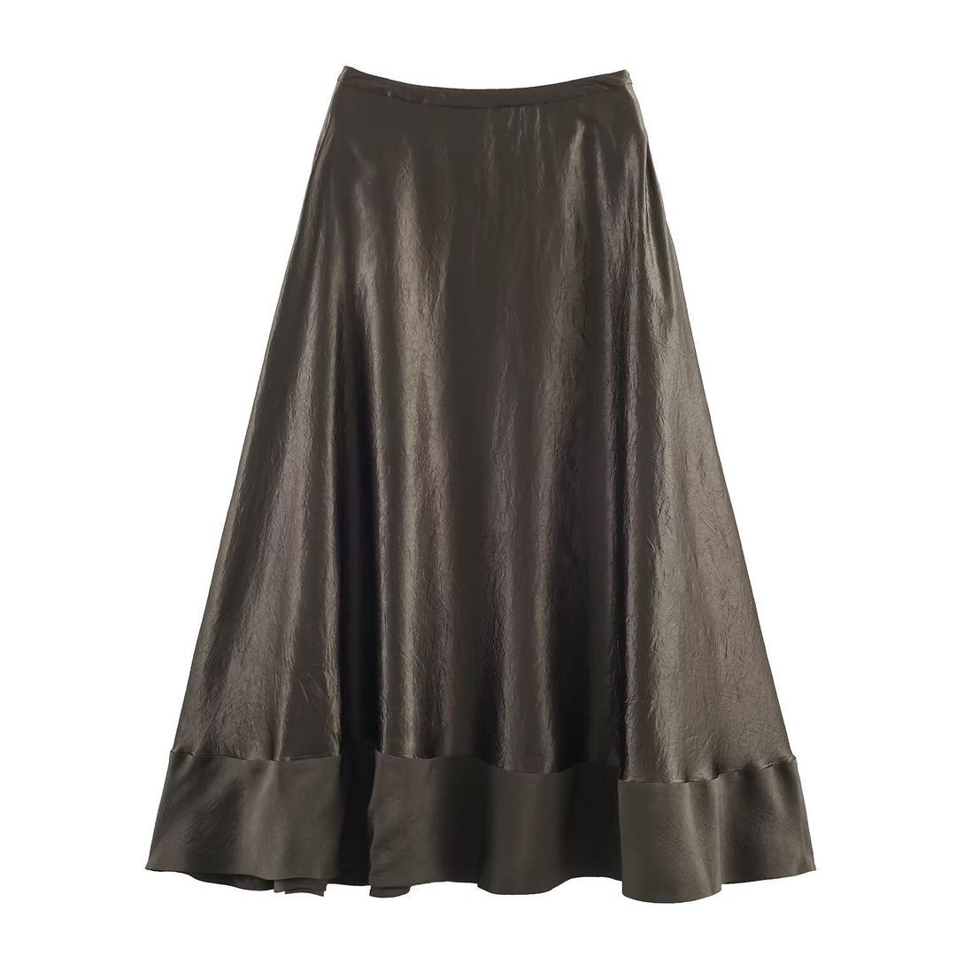 Damen Maxirock mit elegantem Fall und feinem Material Echo Archiv