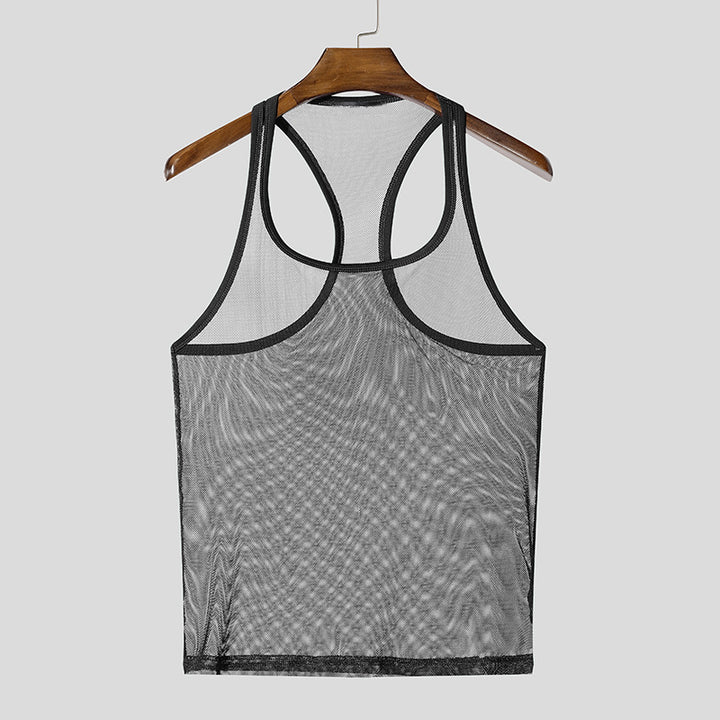 Herren Atmungsaktives Sport-Tanktop mit Racerback-Design Echoarchiv