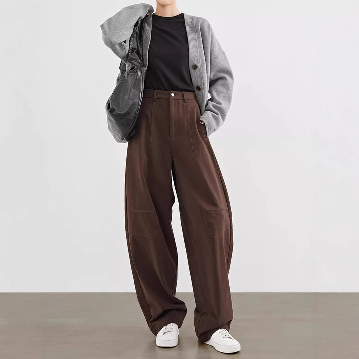 Damen Elegante und Bequeme weite Hosen Echoarchiv