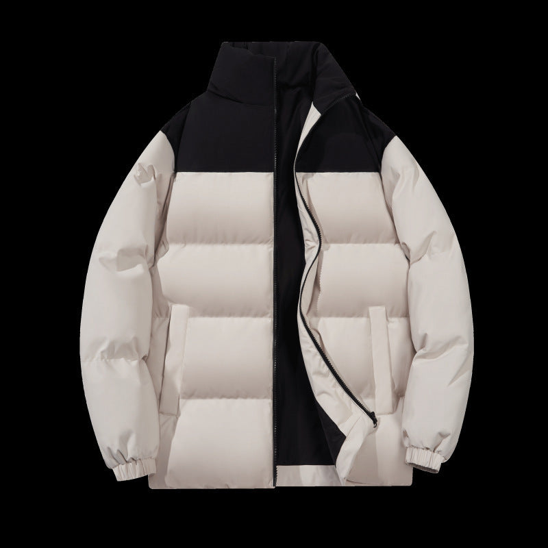 Herren isolierte Pufferjacke mit hochschließendem Kragen Echoarchiv