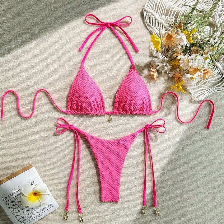 Damen Bikini mit strukturierter Oberfläche Echo Archiv