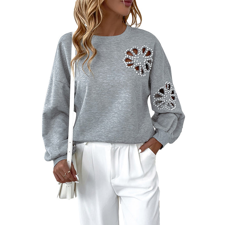 Damen Elegante Pullover mit einzigartigem Perlendesign Echo Archiv