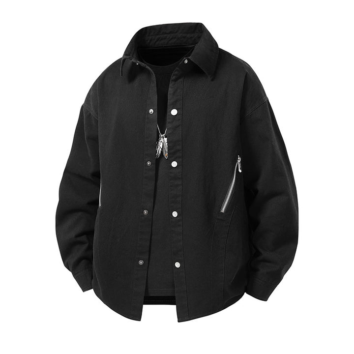 Herren Lässige Utility-Jacke Echo Archiv