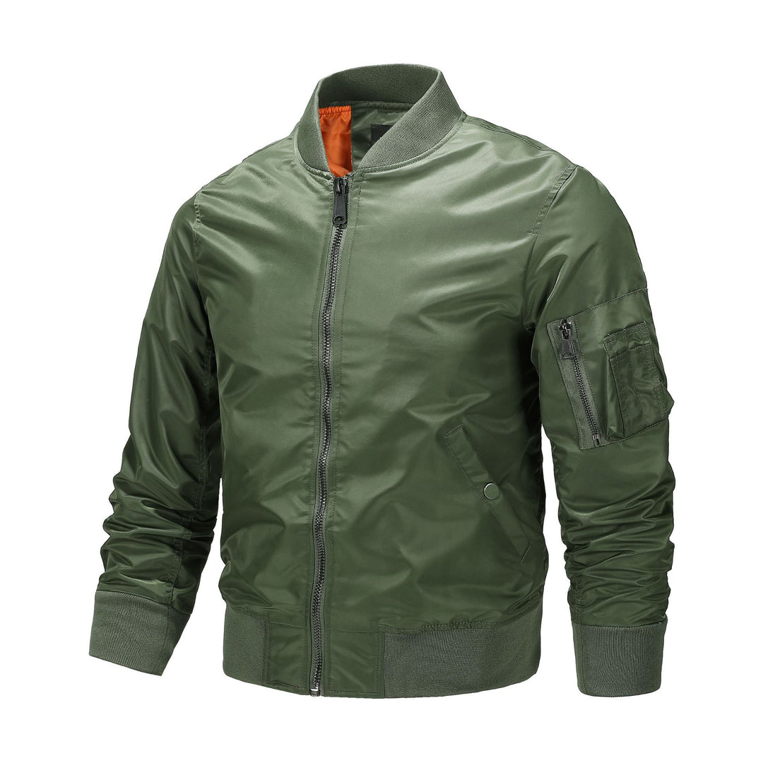 Herren Modische Bomberjacke Echo Archiv