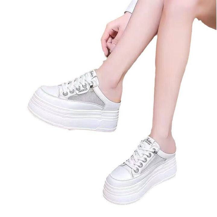Damen Plateausneaker mit atmungsaktiver Mesh-Oberfläche und trendigem Design Echo Archiv