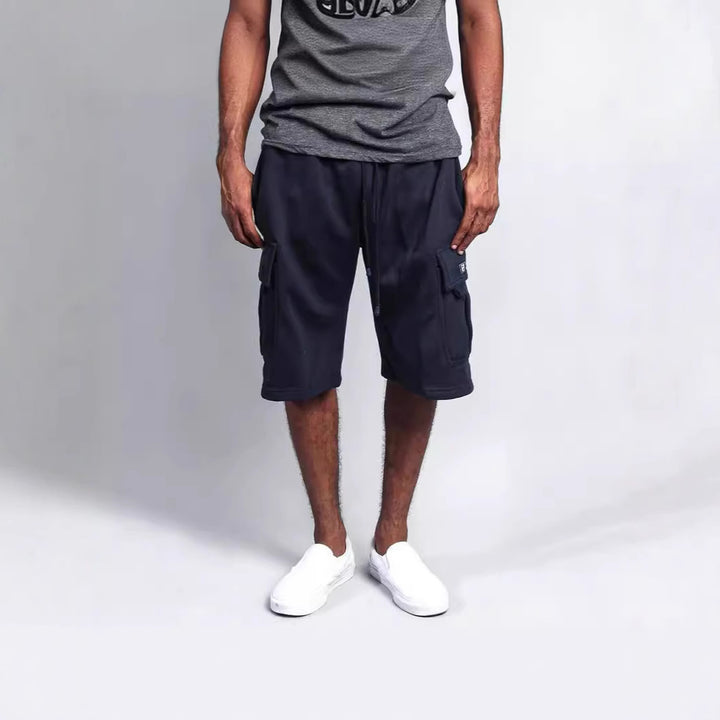Herren Cargo-Shorts aus weichem Fleece mit praktischen Seitentaschen Echoarchiv